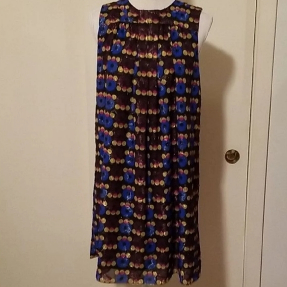 Anna Sui Metallic Dress - NWOT - Picture 5 of 6